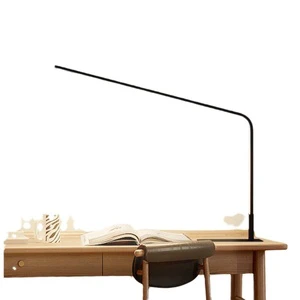 Modern Full-Spectrum LED Desk Lamp with Eye-Preserving Features Iron Body DC Power Supply for Students' Reading & Table Use