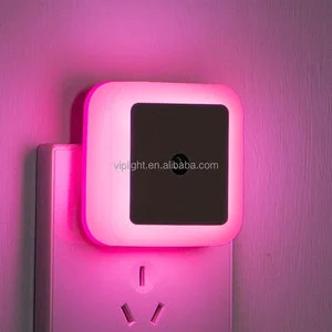 Small LED Night Light EU US UK AU Plug Sensor Night Light for Home Bedroom LED Beside Lamp