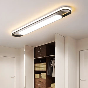Rts Modern Ceiling Lamp Nordic Luminaire Room Surface Mounted Ceiling Lamp Strip Light Led Ceiling Light for Home Decoration