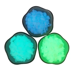 High Quality Modern Glow Dark Pebbles Artificial Stone Luminous Fluorescent Outdoor Park Garden Pathway Lighting Eco-Friendly