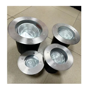Outdoor IP65 Waterproof Recessed Floor Round Led Road Aluminum Alloy Underground Light 6W/8W/12W 4100K Neutral White