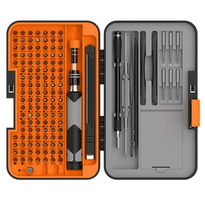 All-in-One 166pcs Screwdriver Set with Pry Bars & Flexible Shaft, Complete Tool Kit for Every Repair Need