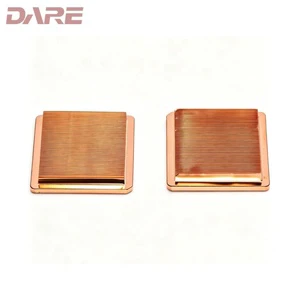 Factory Lightweight Simple Heat Sink Minimalist Design Metal Cooling Heatsink Precision Pure Copper Extrusion for Electronic