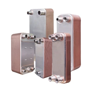 Hot Selling Custom Stainless Steel Brazed Plate Heat Exchanger Evaporator Condenser Heat Pump