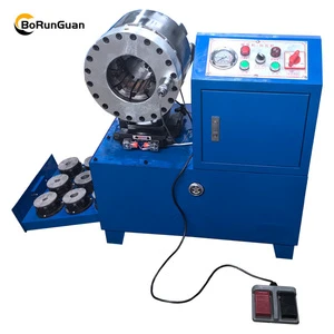 Wanrun Hydraulic 51 Pipe Shrinkage Machine 220V/380V 1 Year Warranty New Factory Construction Manufacturing Plant Pump Motor