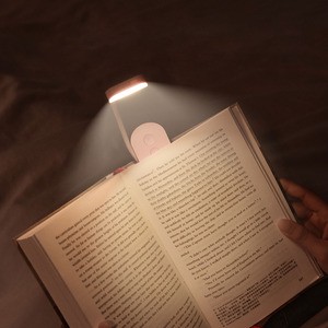 2026 New Rechargeable LED Book Light 3 Color Modes Clip On Reading Lamp Eye Protection For Kids Adults Bedside Study Travel