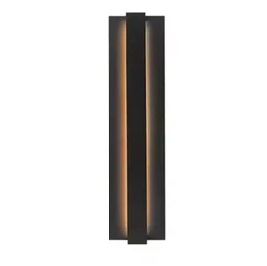 New Design Outdoor Wall Light with Luxury Long Strip Mounted Lights IP65 Waterproof LED Wall Lamps Outside for Garden