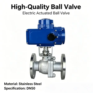 Automatic Electric Stainless Steel Ball Valve Industrial Water Gas Acid Oil Manual Power OEM Can Be Customized