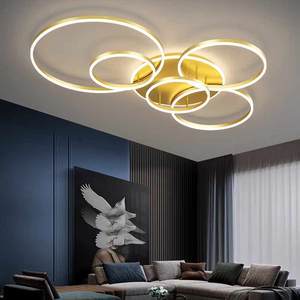 Modern Remote Control Square Chandelier Ceiling Lamp Living Room Bedroom Home Luxury LED Ceiling Lights