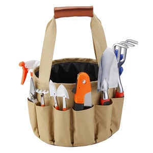 Garden Tool Set Gardeners Alloy Horticulture Gardening Tools Fashion Storage Tool Organizer Handbag Soil Shovel Weeding Rake