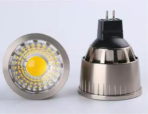 5W LED Spotlight MR16 GU10 Base 60 Degree View Angle CRI 90 High Quality Modern Aluminum Bathroom Spotlight