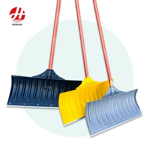 Factory Outlet Garden Tools Pp Plastics Snow Removal Metal Spade Multifunctional Farming Snow Shovel