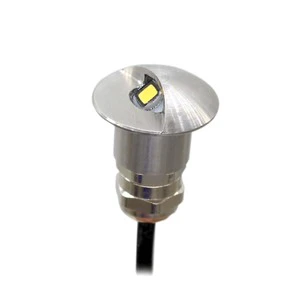 WEIKEN Outdoor Ingrond Spot IP67 12V Low Voltage Waterproof LED Deck Step Stairs Underground Garden Light Wall Floor Lamp