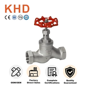 Factory Direct OEM Threaded Globe Valve 316 Stainless Steel 1000WOG Precision Casting Manual Shutoff Valve for Multi Application