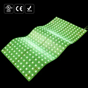 Raymates Flexible LED Sheet Panel RGB LED Sheet Backlight 24V 30W for Retail Store Backlit Flexible Led Light Panel