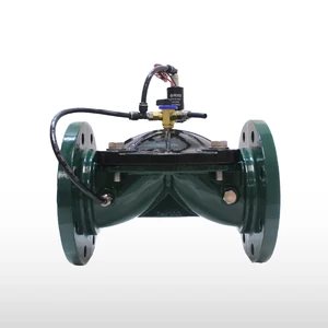 24V-Ac Hydraulic Electro-Reducing Valve 3 Inches Flanged Metal Diaphragm Structure He Series for Irrigation Automatic Controller
