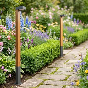 OEM Lawn Lamp IP65 Waterproof AC Powered High Brightness 30W Outdoor LED Garden Lights CRI80 Adjustable Color Temp 70x140 Beam