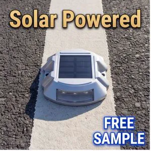 Wholesale Aluminum Alloy Dual Side LED IP68 Waterproof Solar Pavement Marker for Tunnel Road Use