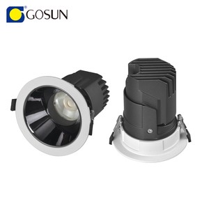 CE/RoHS/CB/SAA/CCC Certified 8W Commercial Grade Recessed LED Downlight LED Aluminum COB Chip for Home Supermarket Hotel