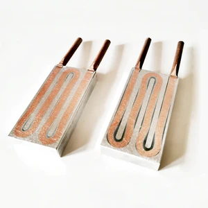 Custom Aluminum Water Cooling Heatsink 40*80*12mm Water Cooling Plate Aluminum Heatsink Plate