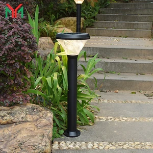 Wholesale Multicolor Outdoor Solar Floor Mounted Light Aluminum LED Landscape Lawn Lamp for Exterior Building for Garden