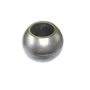 Reliable forged valve ball for petrochemical industry high strength steel flow control component for industrial pipeline