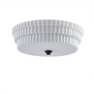 OEM ODM LED Outdoor Ceiling Light Modern Cream Full Spectrum Eye Protection Surface Mounted Switch Control 1-Year Warranty