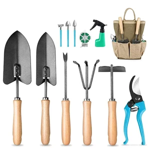 Customized Durable Stainless Steel Garden Tool Set OEM Supported Hand Tools Kit