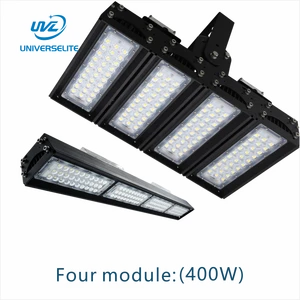 LED Tunnel Light IP65 SMD 100W-400W High Bright Wide Flood 3000-6000K 90 Beam Angle for Sports Stadiums