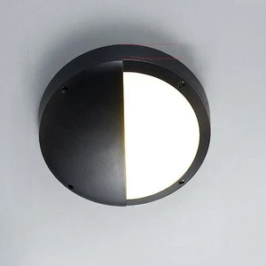 Best Selling Ip65 Indoor Outdoor Waterproof Induction Led Ceiling Light for Garden Round Glass Ceiling Lamp