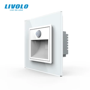 Livolo Wall-Mounted Stair Corner Sensor Light Switch Low Power 3-Mode Warm Cool Natural Light Adjustable LED Step Wall Lamp