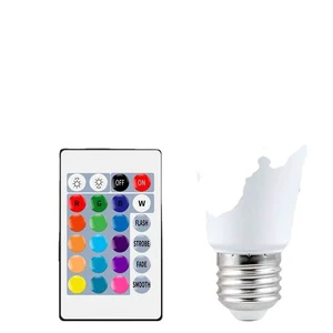 E27 RGB LED Bulb Light 9W 12W 15W RGBWW Light 110V 220V LED Lampada Changeable Colorful RGBW LED Lamp With IR Remote Control