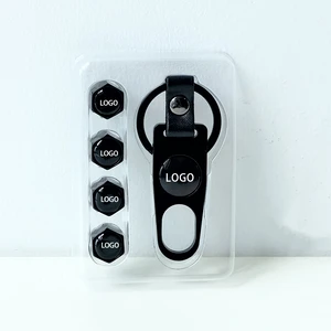 Valve Caps with Custom logo Common Stem Covers for All Cars Bicycles and Motorcycles, with Key