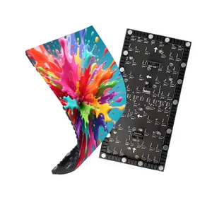 Factory Price P1.86 Flexible Soft LED Module | Indoor High-Res Bendable LED Display Panel