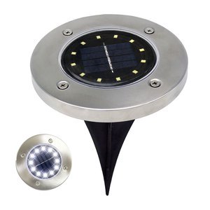 12 LED Solar Lawn Light Outdoor Waterproof Pathway Led Solar Light for Garden Yard