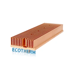 Custom High Performance Copper Skived Fin Heat Sink with Bending Welding Services OEM Factory Customizable