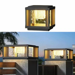 Highlux 12W 18W 20W LED Pillar Lights Hot Selling Aluminum LED Pillar Lamp Waterproof LED Light for Park Landscape Lighting