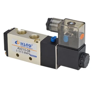 5/2 Way DC24V AC220V 110V Electric Control air 4V210-08 Pneumatic Solenoid Valve