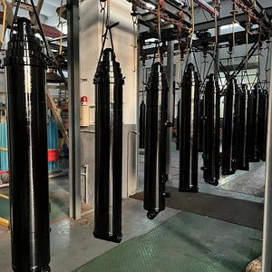 Parker Custom Hoists 3 Stage Telescopic Hydraulic Cylinders For Dump Truck