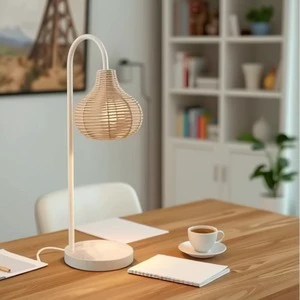 Modern Courtyard Landscape Grass Lawn Floor Lamp for Outdoor Use Hand-Woven Craftsmanship AC Power Supply