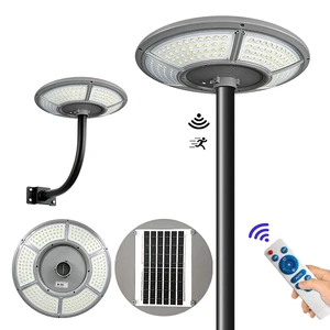Solar Street Light UFO Flying Saucer LED Sensor Integrated Waterproof Garden Light Villa Community Walkway Outdoor Road