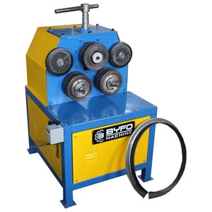 Angle Iron Round Tube Bending Flat Bars Rolling Machine for Sale
