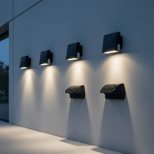 Hot Sale DLC LED Wall Pack 24-120W, 140LM/W Super Bright, ETL CE,Adjustable CCT & Wattage, IP65,Dimmable,Outdoor Security Light