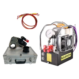 4XLCT 5392Nm 700bar Hexagonal Hollow Hydraulic Torque Wrench With Interchangeable Cassette