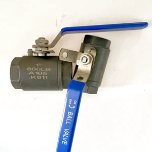800LBS-2500LBS Forged A105 F304 F316 F51 F53 F55 625 825 2PC Ball Valve