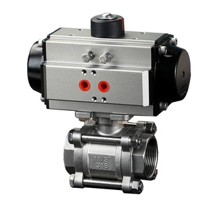 Custom OEM Supported Pneumatic Ball Valve Two-Way and Three-Way Steam for Water Application