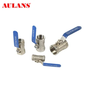 Factory Direct Sale Stainless Steel 1PC Ball Valve Durable Stainless Steel Integrated Ball Valve for Industrial Applications