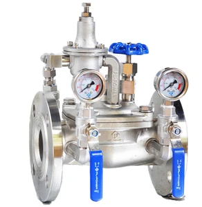High Sensitivity Electric Adjustable Control Valve Water Reducing Pressure Regulators Control Valves