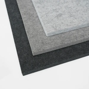 High Density Polyester Acoustic Ceiling Panel PET Acoustic Ceiling Panels Factory Wholesale Custom Noise Reducing 1900g/