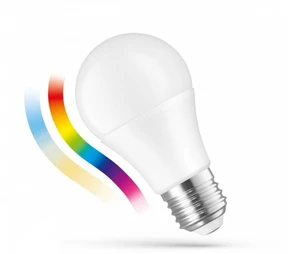 Standard LED Smart dimmable RGB + CCT + intensity lamp 8.5W 940Lm (Spectrum WOJ+14628)